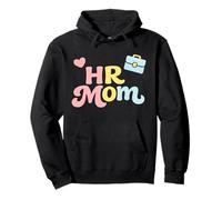 HR Mom Mothers Day Cute Retro Human Resources Office Job Pullover Hoodie