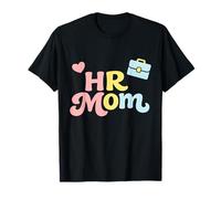 HR Mom Mothers Day Cute Retro Human Resources Office Job T-Shirt