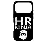 HR Ninja Funny Human Resources Manager Employee Worker Quote Case for iPhone 17 Pro
