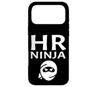 HR Ninja Funny Human Resources Manager Employee Worker Quote Case for iPhone 17 Pro Max