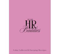 HR Notebook 100 pages blank: Girly pink HR Notebook