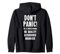 HR Quality Assurance Manager Zip Hoodie