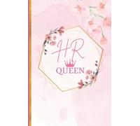HR Queen: Human Resources Gifts for Women | Lined Notebook Journal to write In (Makes a great Christmas gift)