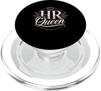 HR Queen Human Resources Manager Leader Office PopSockets PopGrip for MagSafe