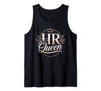 HR Queen Human Resources Manager Leader Office Tank Top