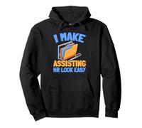 Hr Support - Employee Relations Recruitment Hr Assistant Pullover Hoodie
