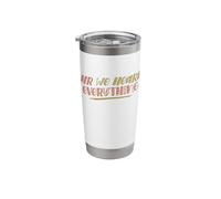 HR We Heard Everything Funny Human Resources Office Staff Stainless Steel Insulated Tumbler