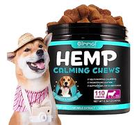 HRAMEX Calming Chews for Dogs Beef Flavor (110PCS),Helps Dog Anxiety & Stress Relief,Quiet Moments Dog Calming Treats,Dogs Anxiety Stress Relief, for All Breeds & Sizes 8.54 oz(242G)