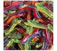 Hrb Variety Fruit-Flavoured Limited Edition Jelly Sweets - Twin Snakes, Sour Sparks & Heart Throbs Mix (3000g, Twin Snakes Sweets)