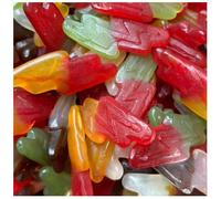 Hrb Variety Fruit-Flavoured Limited Edition Jelly Sweets - Twin Snakes, Sour Sparks & Heart Throbs Mix (500g, Sour Sparks Sweets)