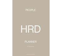HRD Planner 2026 - Q2: April to June: Engagement, Wellbeing & Analytics: Strategic People Planning, Compliance Calendar, Emergency Playbook & Self-Care | 174 Pages, 6"x9", Warm Sand cover style