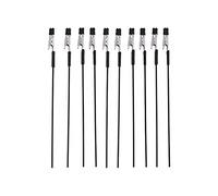 HREDZEO Spray Paint Clamping,10 PCS Alligator Clip Modeling Tools Model Wire Clamps Long-Tailed Clasp Crocodile Clips for Craft Art Hobby Modeling DIY Card Photo Memo Black