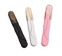 Thread Snips,3 Pcs Yarn Sewing Scissors with Plastic Safety Cover U-Shaped Cross Stitch Cutter for Embroidery Fabric Cutting Fishing DIY Supplies(Colour Random)