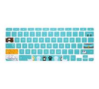 HRH Keyboard Cover for Samsung Chromebook 4 3 XE310XBA XE500C13 XE501C13 11.6"/Chromebook 4 15.6" XE350XBA/Chromebook 2 XE500C12/Chromebook Plus V2 2-in-1 XE520QAB XE521QAB 12.2 inch,Cute cat Claw