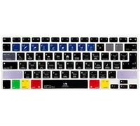 HRH Logic Pro X Functional Shortcuts Hotkey Silicone Keyboard Cover Skin for MacBook Air 13,for MacBook Pro13/15/17(with or w/Out Retina Display,2015 or Older Version),for iMac Older,USA and European