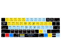 HRH Serato Scratch Live Shortcuts Hotkey Silicone Keyboard Cover Skin for MacBook Pro with Touch Bar 13 Inch and 15 Inch(A2159/A1989/A1706,A1990/A1707) 2019 2018 2016 2017 Release US Version