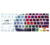 HRH Silicone Keyboard Cover Skin for MacBook Air 13,for MacBook Pro 13/15/17 (with or w/Out Retina Display, 2015 or Older Version),for iMac Older USA Layout,Creative Brain