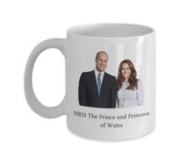 HRH The Prince and Princess of Wales Souvenir Mug, UK, United Kingdom, Britain, London, England, Collectible, William Katherine Will Kate
