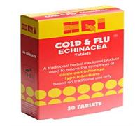 HRI Cold & Flu Echinacea 30 tablets