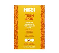 HRI Teen Skin Multivitamin Supplement - Multivitamins for Kids 12-18 Years - Aids Health and Well Being of Children. Healthy Immune System, Gut, Skin Care for Teenage Girls and Boys. 42 Vegan Capsules