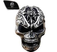 Hrippy Cool Skull Car Vent Clips Car Aromatic Vent Clip Auto Interior Air Vent Skull Decor Outlet Freshener Car Charm Accessories for Car Halloween Decor
