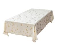 Hrippy Eid Mubarak Tablecloths, Ramadan Table Cover Tablecloth, Ramadan Mubarak Party Table Cover, Moon Star Tablecover