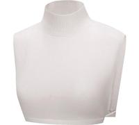 Hrippy Fake Collars for Women Detachable Dickey Collar Solid Turtleneck Mock Turtleneck Dickey Half Blouse Collar for Girls