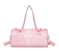 Hrippy Girls Cute Ballet Dance Bag, Sports Bag Handbag Crossbody Bag Duffle Bag Gymnastics Sports Duffel Bag for Dancer