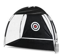 Hrippy Golf Hitting Net 2m Portable Golf Training Equipment Strike Cage for Indoor/Outdoor Practice