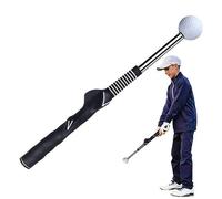 Hrippy Golf Swing Trainer Aid Telescopic Golf Practice Warm-up Stick for Strength Flexibility and Tempo Training, Golf Training Accessories
