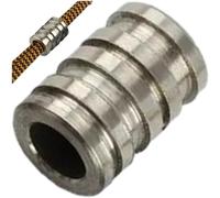 Hrippy Knife Beads Titanium Alloy Knife Lanyard Camping Knife Gadgets Pendant Paracord Rope Knife Edc Tools