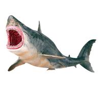 Hrippy Marine Megalodon Action Figure Classic Ocean Animals Big Shark Fish Model Pvc Collection