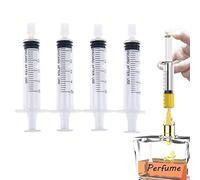 Hrippy Perfume Dispenser Pump 5pcs Reusable Syringe Perfume Bottle Tool Portable Refillable Cosmetic for Travel Outdoor Activities