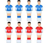 Hrippy Table Football Dolls 8pcs Table Soccer Player Table Football Player Replacement Table for Football Machine Accessory
