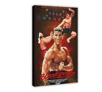 HRJHE Actor Jean Claude Van Damme Poster (6) Canvas Poster Wall Art Decor Print Picture Paintings for Living Room Bedroom Decoration 12x18inch(30x45cm)