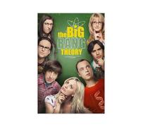 HRJHE The Big Bang Theory Tv Series Poster (10) Canvas Poster Bedroom Decor Landscape Office Room Decor Gift 12x18inch(30x45cm)