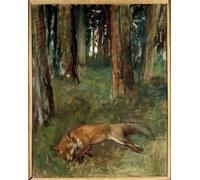HRJUBWREE Classic Canvas Picture Art Canvas Print Modern Oil Painting Dead Animal in a Wood Painting by Edgar Degas Artwork on Wall for Office Decor 60x90cm