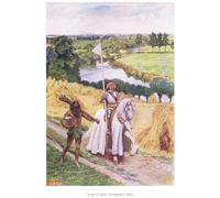 HRJUBWREE Classic Canvas Picture Art Canvas Print Modern Oil Painting Early One Summer's Day by Byam Liston Shaw Artwork on Wall for Office Decor 60x90cm