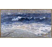 HRJUBWREE Classic Canvas Picture Art Canvas Print Modern Oil Painting in the Stockholm Archipelago by Johan Axel Gustaf Acke Artwork on Wall for Office Decor 60x90cm