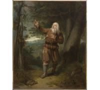 HRJUBWREE Classic Canvas Picture Art Canvas Print Modern Oil Painting Mr in the Character of Rip Van Winkle by Henry Inman Artwork on Wall for Home Decor 60x90cm