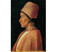 HRJUBWREE Classic Canvas Picture Art Canvas Print Modern Oil Painting Portrait of Francesco Gonzaga by Andrea Mantegna Artwork on Wall for Home Decor 60x90cm
