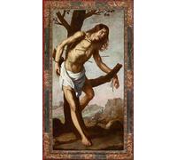 HRJUBWREE Classic Canvas Picture Art Canvas Print Modern Oil Painting the Martyrdom of Saint by Francisco De Zurbaran Artwork on Wall for Office Decor 60x90cm