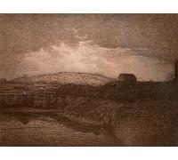 HRJUBWREE Classic Canvas Picture Art Canvas Print Modern Oil Painting the Outskirts of Stockholm by Karl Nordstrom Artwork on Wall for Home Decor 60x90cm