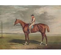 HRJUBWREE Classic Canvas Picture Art Canvas Print Modern Oil Painting Velocipede Winner of the St Leger by Famous painting Artwork on Wall for Office Decor 60x90cm