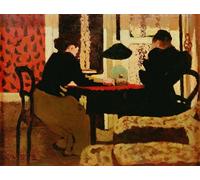 HRJUBWREE Classic Canvas Picture Art Canvas Print Modern Oil Painting Women by Edouard Vuillard Artwork on Wall for Home Decor 60x90cm