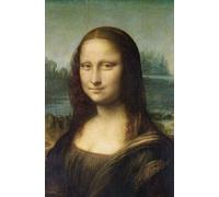 HRJUBWREE Famous Paintings Pictures Artwork Picture Detail of the Mona Lisa by Leonardo Da Vinci Photo Wall Print for Home Decor 60x90cm