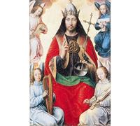 HRJUBWREE Famous Paintings Pictures Artwork Picture Earthly Vanity and Divine Salvation Christ in Glory by Hans Memling Photo Wall Print for Home Decor 60x90cm
