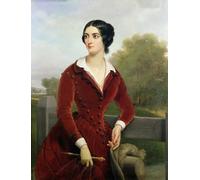 HRJUBWREE Famous Paintings Pictures Artwork Picture Eliza Gilbert by Jules Augustin Laurens Photo Wall Print for Home Decor 60x90cm