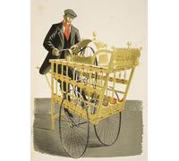 HRJUBWREE Famous Paintings Pictures Artwork Picture Grinder illustration from 'High Street' by Eric Ravilious Photo Wall Print for Home Decor 60x90cm