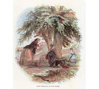 HRJUBWREE Famous Paintings Pictures Artwork Picture Illustration for Bleak House by Hablot Knight Browne Photo Wall Print for Home Decor 60x90cm